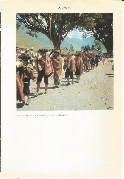 LAMINA 51510: Desfile de alcaldes en Pisaac, Peru