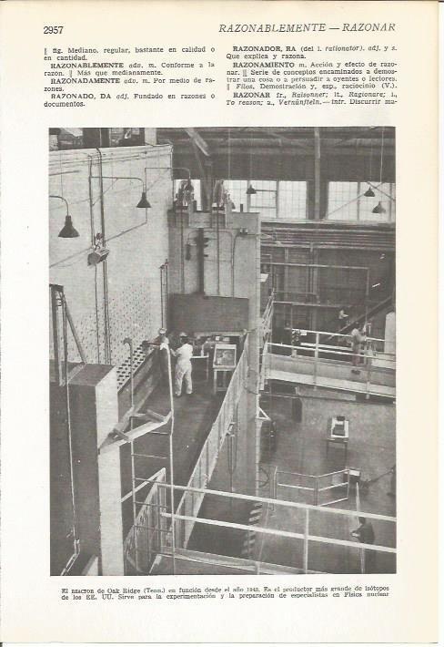 LAMINA 51503: Reactor de Oak Ridge, Estados Unidos