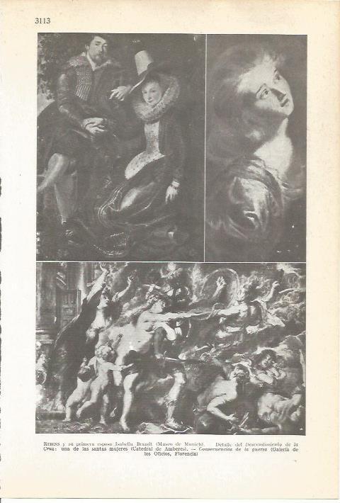 LAMINA 51523: Obras de Rubens