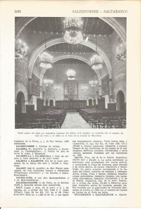 LAMINA 51543: Salo de Cent del Ayuntamiento de Barcelona