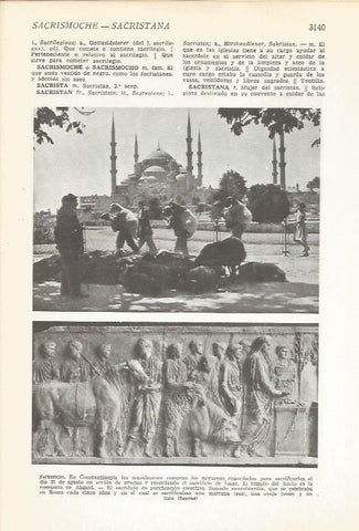 LAMINA 51532: Mezquita de Ahmed en Estambul, Turquia