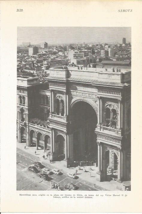 LAMINA 51531: Plaza del Duomo de Milan, Italia