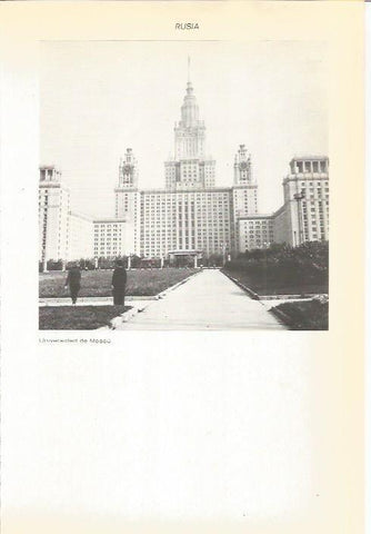 LAMINA 51527: Universidad de Moscu