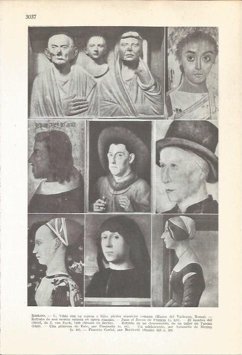 LAMINA 51474: Ejemplos de retratos