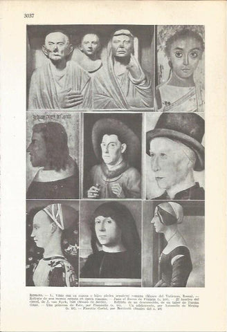 LAMINA 51474: Ejemplos de retratos