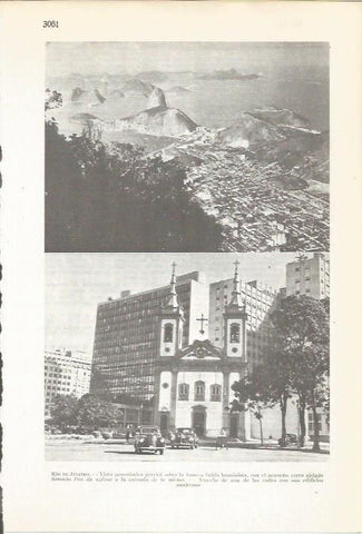 LAMINA 51464: Edificios de Rio de Janeiro, Brasil