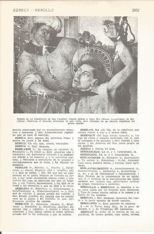 LAMINA 51499: Detalle de La Degollacion de San Cucufate, atribuido a Anye Bru