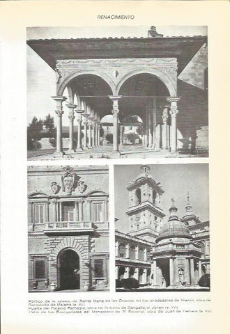 LAMINA 51489: Ejemplos de arquitectura del Renacimiento