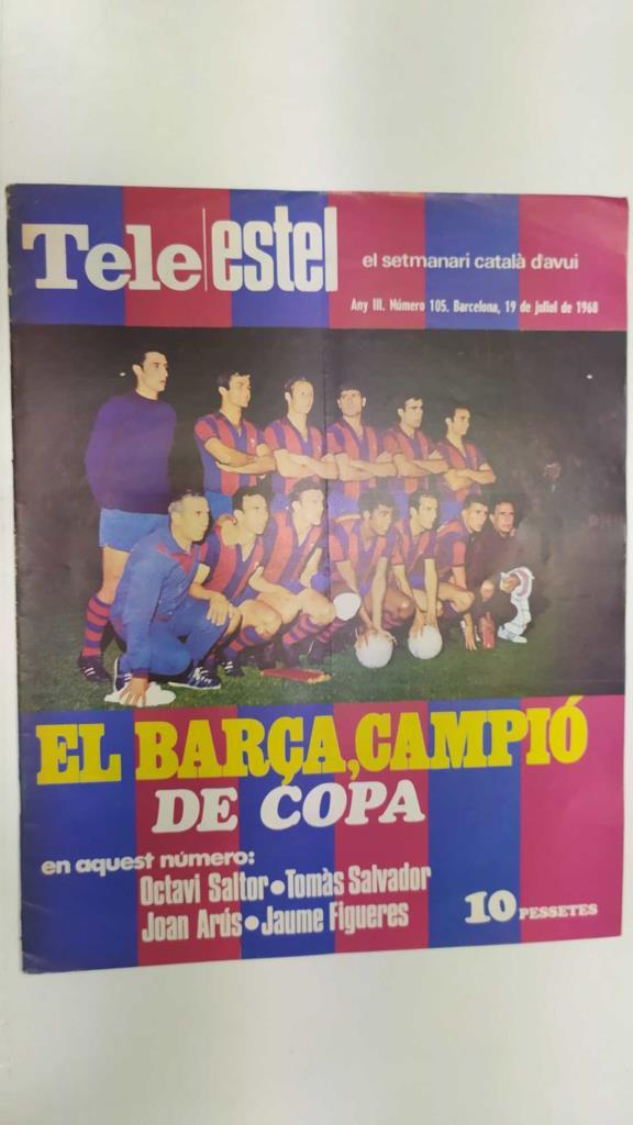 Tele Estel Any III. Numero 105 (19.07.1968) CATALÁN