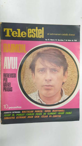 Tele Estel Any III. Numero 82 (09.02.1968) CATALÁN