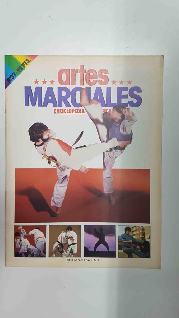 Fasciculo: Artes Marciales num 33. Enciclopedia Practica. Karate-do: barrido de pierna