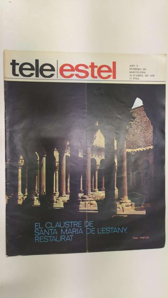Tele Estel Any V. Numero 183 (22.11.1968) CATALÁN