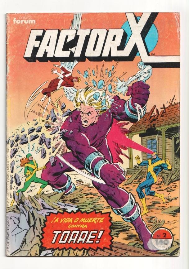 Factor X numero 02: Tercera genesis (numerado 1 en trasera)