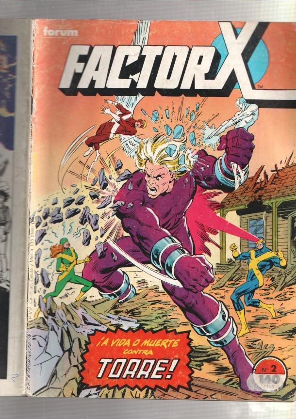 Factor X numero 02: Tercera genesis (numerado 2 en trasera)