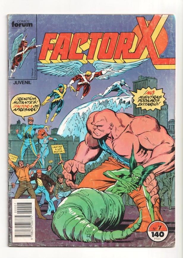 Planeta: Factor X numero 07: Rompan filas