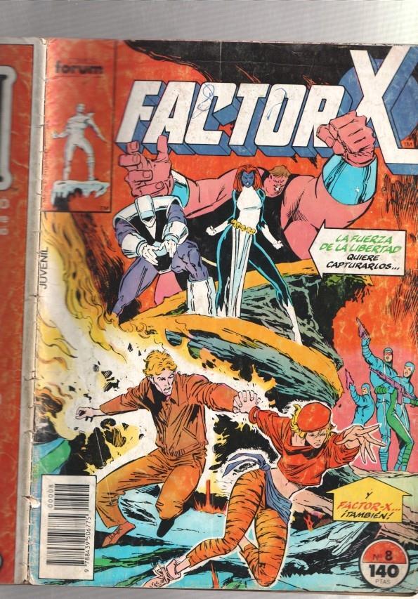 Factor X numero 08: Perdidos y encontrados (numerado 2 en trasera)