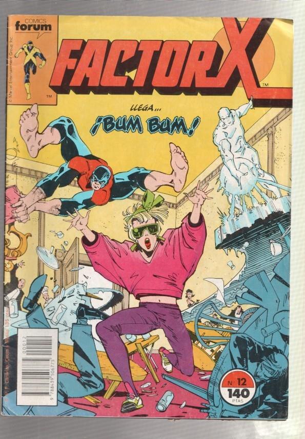 Planeta: Factor X numero 12: Bum Bum (numerado 1 en trasera)