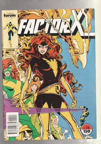 Factor X numero 13: Fantasmas (numerado 1 en trasera) 