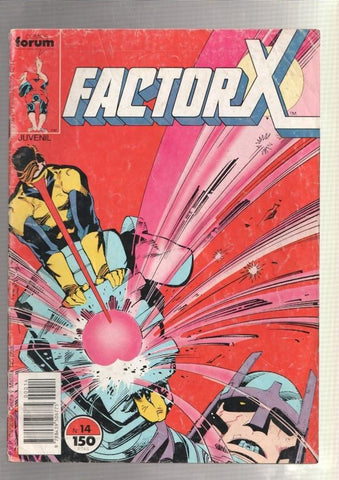 Planeta: Factor X numero 14: El programa mutante (numerado 1 en trasera) 