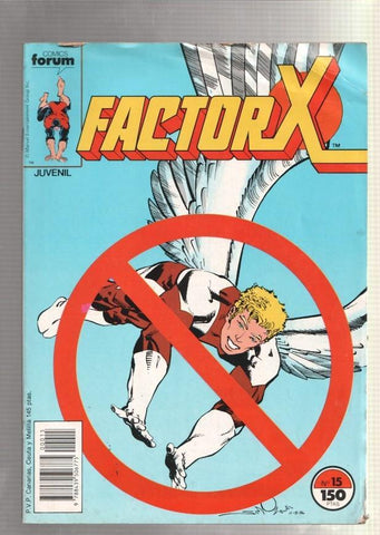 Factor X numero 15: Acaso no es mejor (numerado 1 en trasera) 