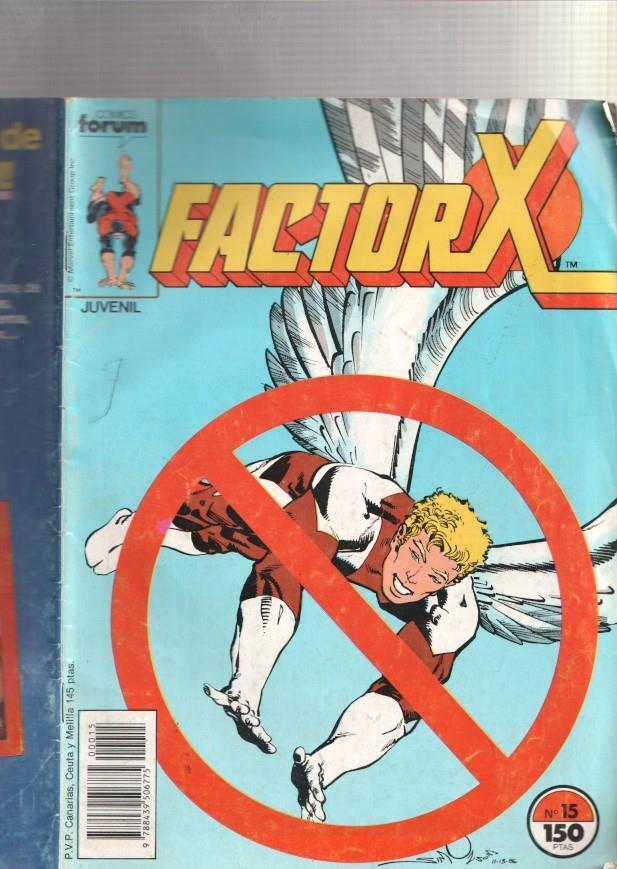 Factor X numero 15: Acaso no es mejor (numerado 2 en trasera) 