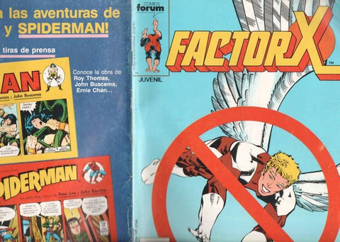Factor X numero 15: Acaso no es mejor (numerado 3 en trasera) 