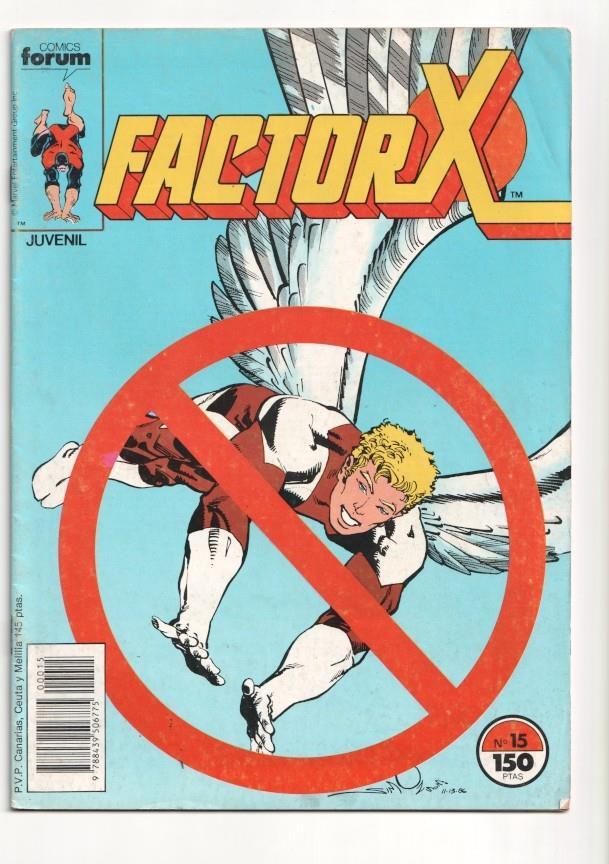 Factor X numero 15: Acaso no es mejor (numerado 4 en trasera) 