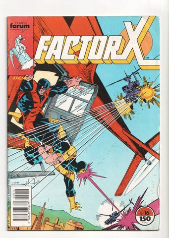 Planeta: Factor X numero 16: Morid, mutantes, morid (numerado 2 en trasera) 