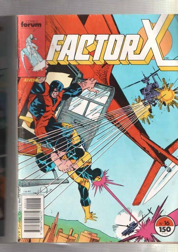 Planeta: Factor X numero 16: Morid, mutantes, morid (numerado 3 en trasera) 