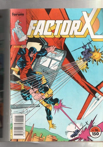 Planeta: Factor X numero 16: Morid, mutantes, morid (numerado 3 en trasera) 