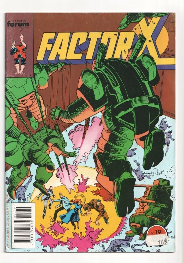 Factor X numero 19: Toda accion (numerado 2 en trasera)
