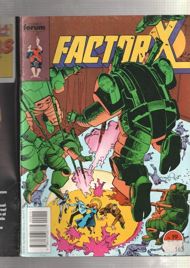 Factor X numero 19: Toda accion (numerado 3 en trasera)