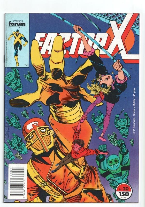 Factor X numero 20: Si debo morir (numerado 2 en trasera)