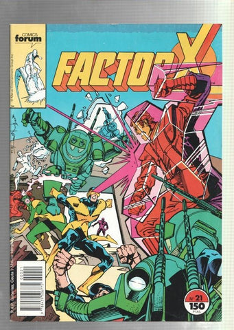 Factor X numero 21: Querias un poco de evolucion (numerado 1 en trasera)