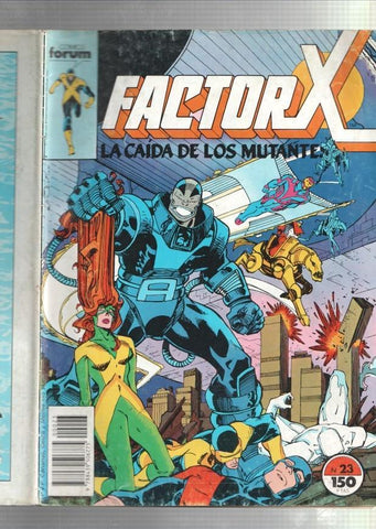 Planeta: Factor X numero 23: La caida de los mutantes (numerado 3 en trasera)