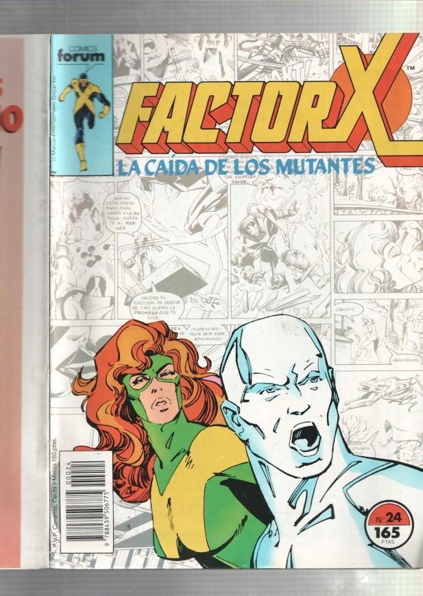 Planeta: Factor X numero 24: La caida de los mutantes (numerado 3 en trasera)