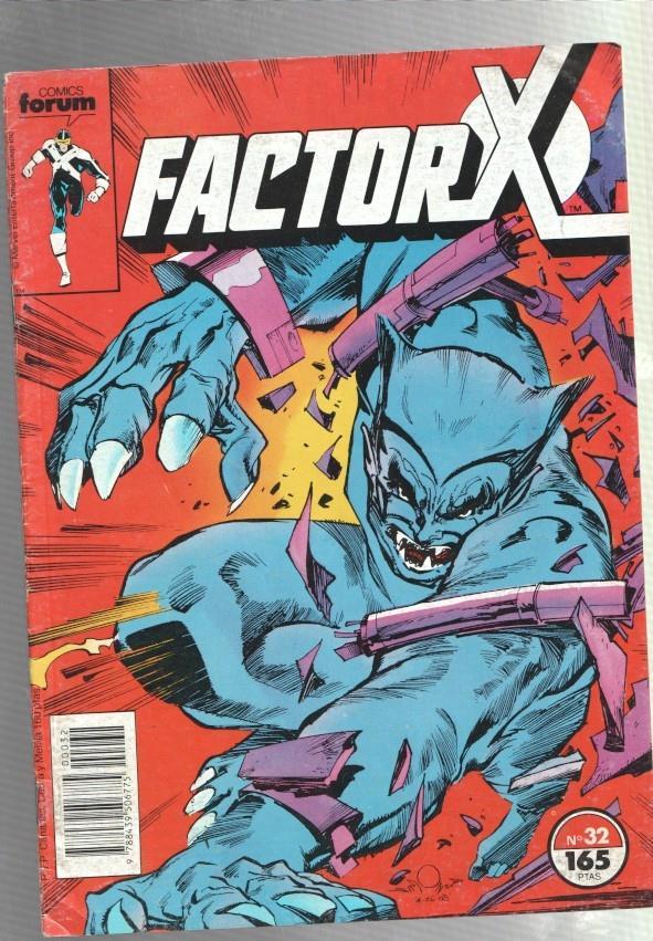 Planeta: Factor X numero 32: Ante los ojos del mundo (numerado 1 en trasera)