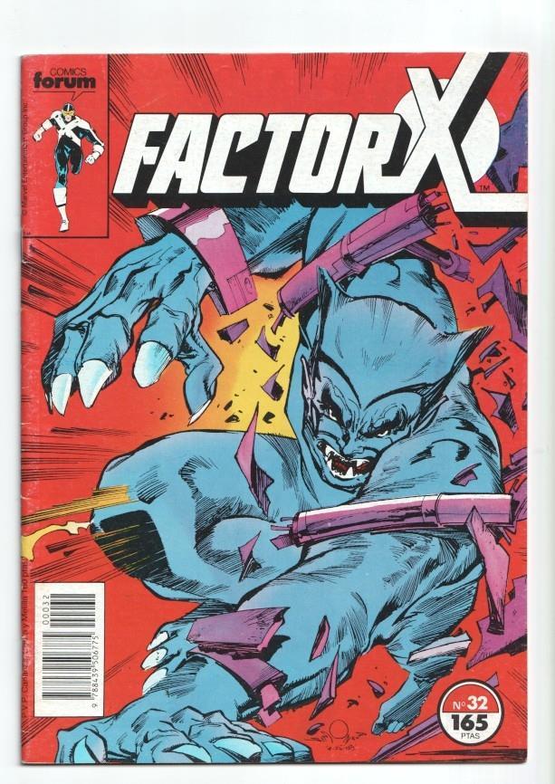 Planeta: Factor X numero 32: Ante los ojos del mundo (numerado 2 en trasera)