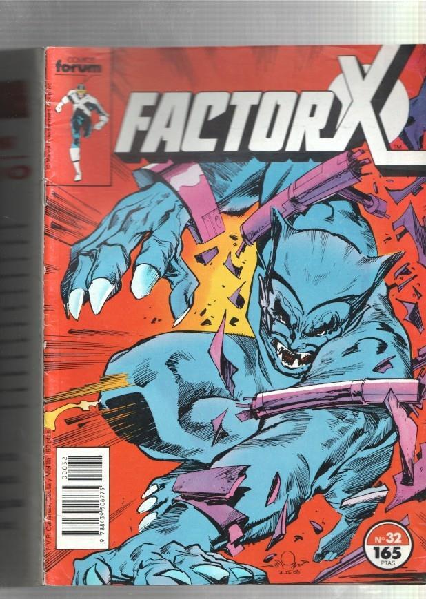 Planeta: Factor X numero 32: Ante los ojos del mundo (numerado 3 en trasera)