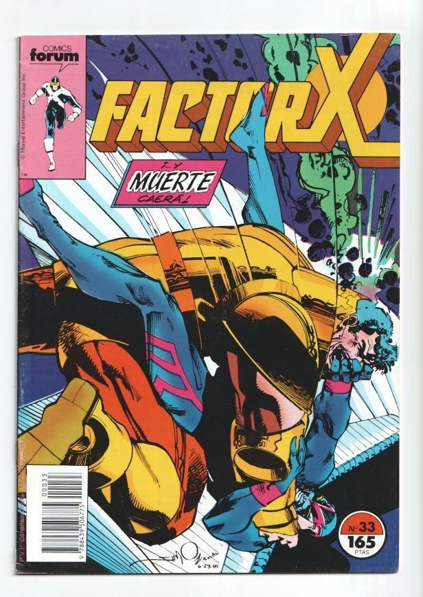 Planeta: Factor X numero 33: Muerte (numerado 2 en trasera)