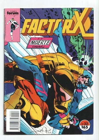 Planeta: Factor X numero 33: Muerte (numerado 2 en trasera)