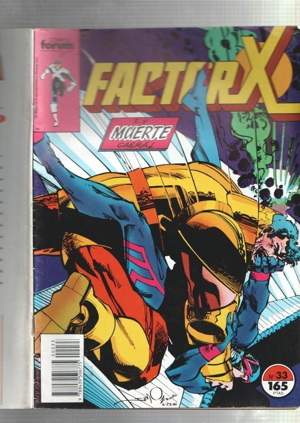 Planeta: Factor X numero 33: Muerte (numerado 3 en trasera)