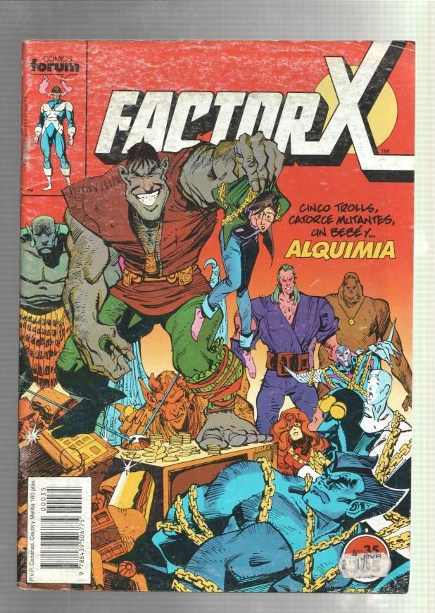 Planeta: Factor X numero 35: El chico de oro (numerado 1 en trasera)