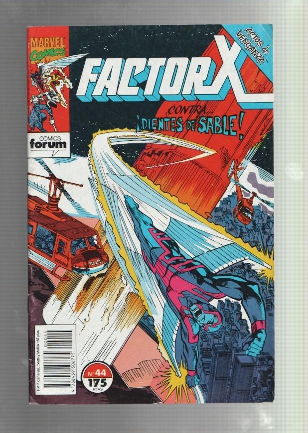 Planeta: Factor X numero 44: Actos de venganza (numerado 1 en trasera)