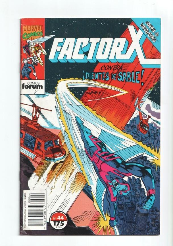 Planeta: Factor X numero 44: Actos de venganza (numerado 2 en trasera)