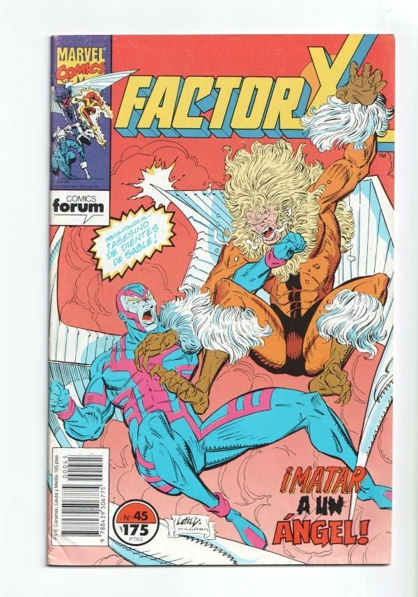 Planeta: Factor X numero 45: Fama (numerado 2 en trasera)