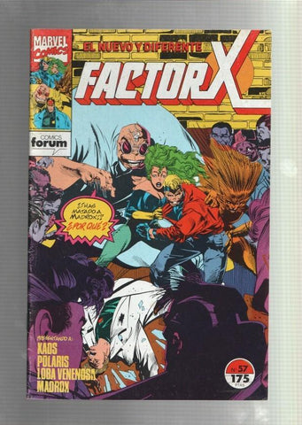 Planeta: Factor X numero 57: Multiple homicidio (numerado 1 en trasera)