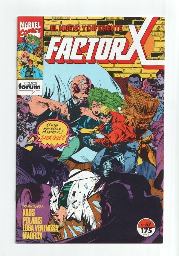 Planeta: Factor X numero 57: Multiple homicidio (numerado 2 en trasera)