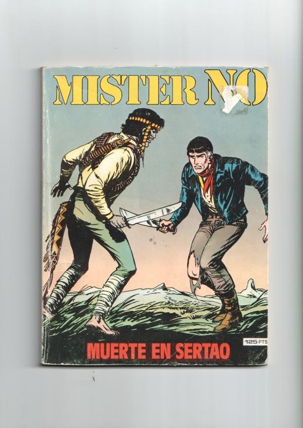 Mister NO numero 04: Muerte en Sertao (numerado 2 en trasera)