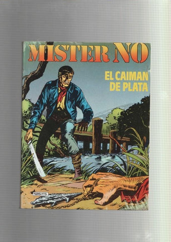 Mister NO numero 08: El caiman de plata (numerado 2 en trasera)